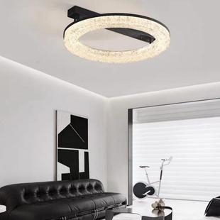 新款 极客厅大气吸顶灯高端轻简奢设计师主卧吸544室餐厅全铜意 式