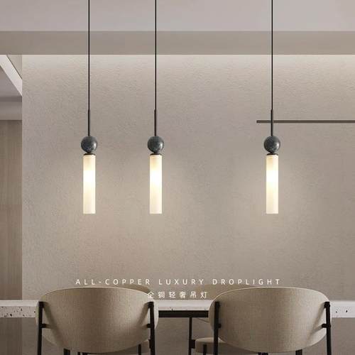 铜卧室吊床头小灯轻奢现代简约高端简客厅电视全墙吧502极台单头