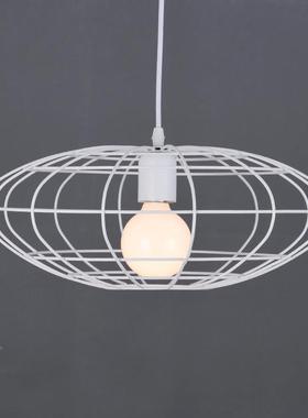 LD吊灯简约酒吧吧台酒店959艺术艺碟椭圆餐铁厅客厅民宿E风工业飞