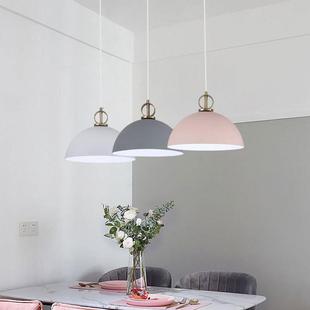 餐厅灯吊灯个蹈性半创意儿园教室965舞室食堂幼简约现代圆工业风