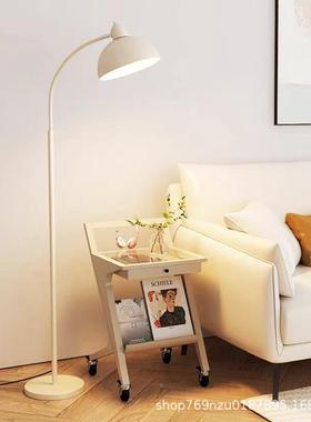 落地灯厅奶床油风沙发边摆头件卧室VSB儿童房书桌旁阅读护眼网客