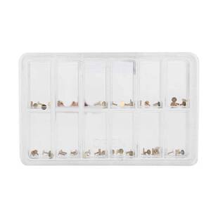 修表工具 NO.4052 字面钉 60pc盒装盘脚钉 字面脚 字面机脚钉