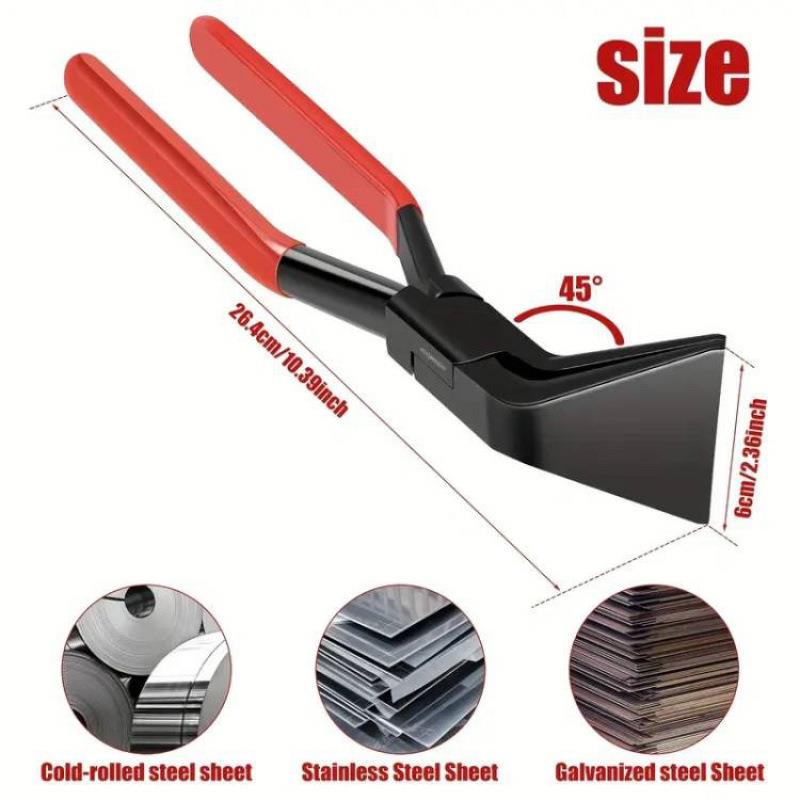 新款上市n折边耐用专用平口钳生锈锻造锻压防滑手柄多功能钳子