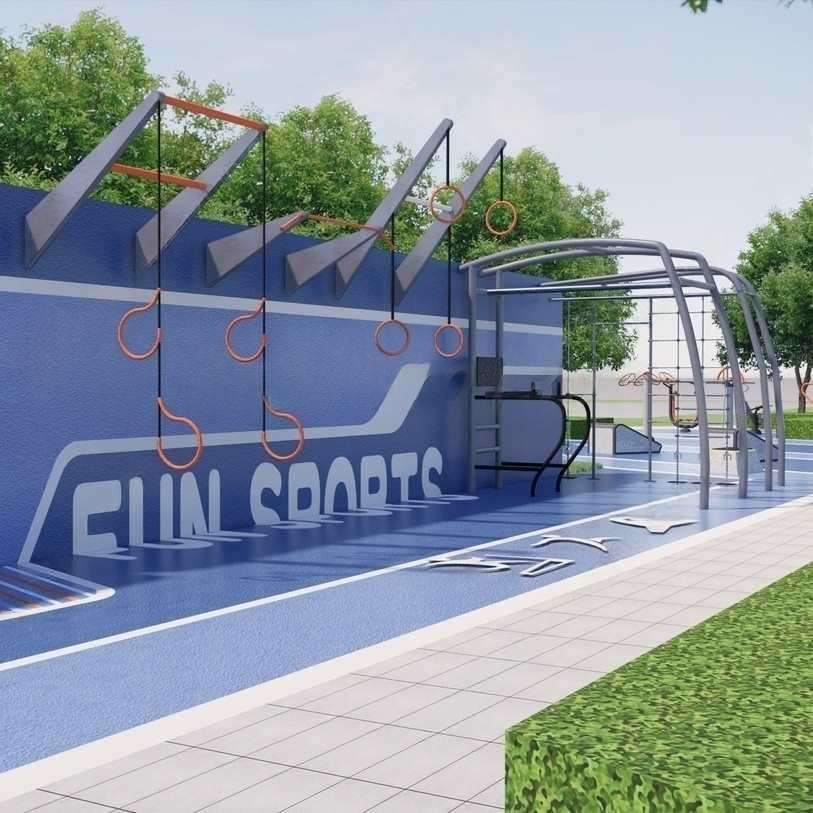 多功能健身墙牵引架引体向上设备攀爬杆互动户外公园吊环健身器材