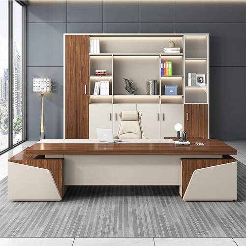 老板桌椅办无品牌/公桌合时组尚总裁桌大班大气主管桌老板台办公