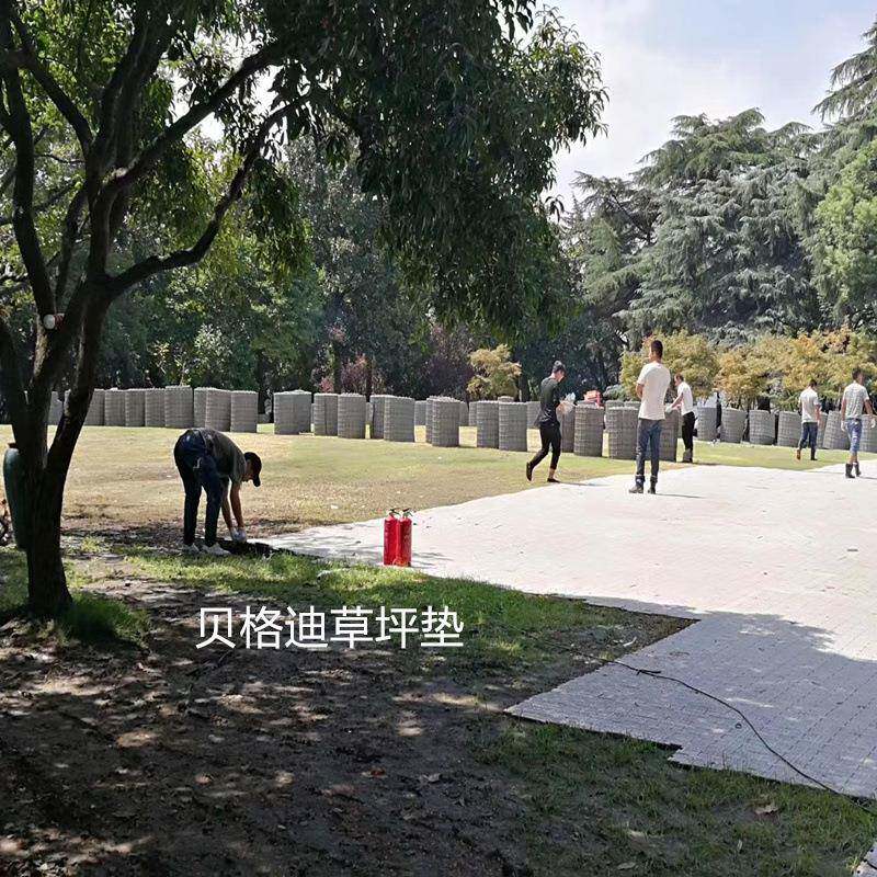 防防拼装演唱会地板草保坪保护地板草坪护地滑垫水草坪保护PTA垫
