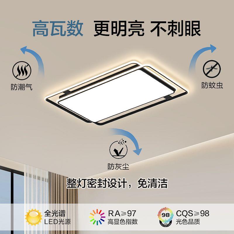 2025526新款主室eld吸顶吊灯房间客厅灯具节能简约卧卫生间厂家跨