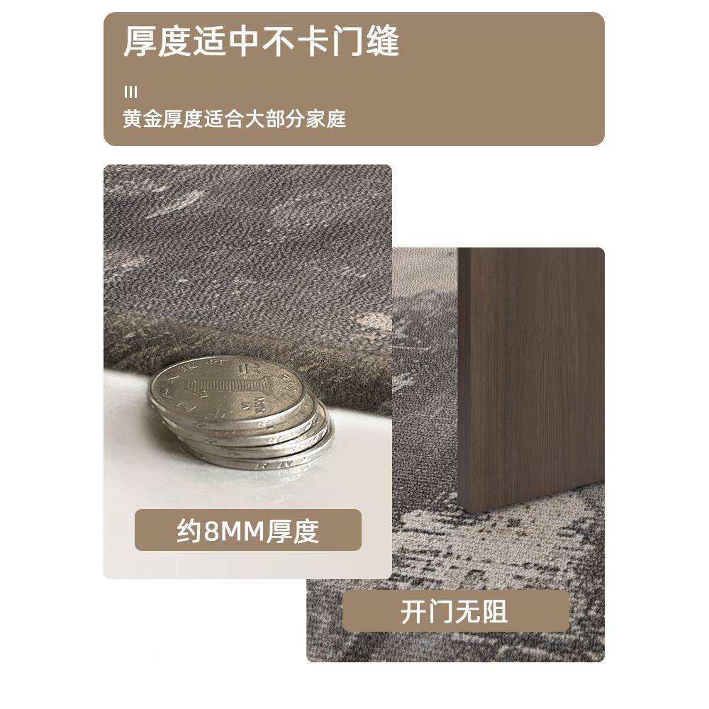 ltao8016门口垫进脚门垫家用防滑耐脏前垫地地毯可门裁剪室外玄关