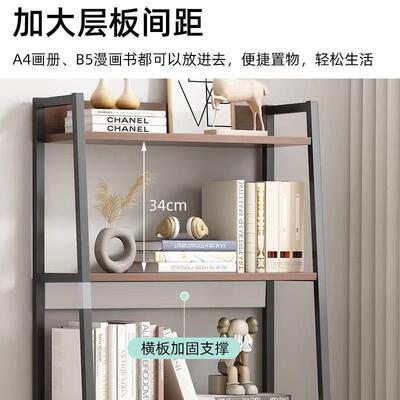 置架房间物落地客杂收纳axG7HiOk架子储物架卧书室厅网红书架跨境