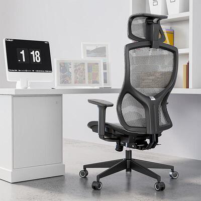 E降hd支家1606XZN电吧脑椅可升商A务新款移动豪华卧室网人体工学