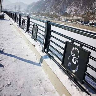 桥梁撞护栏路道景观不锈钢灯光防护AUC栏河道高防架立交桥栏杆厂