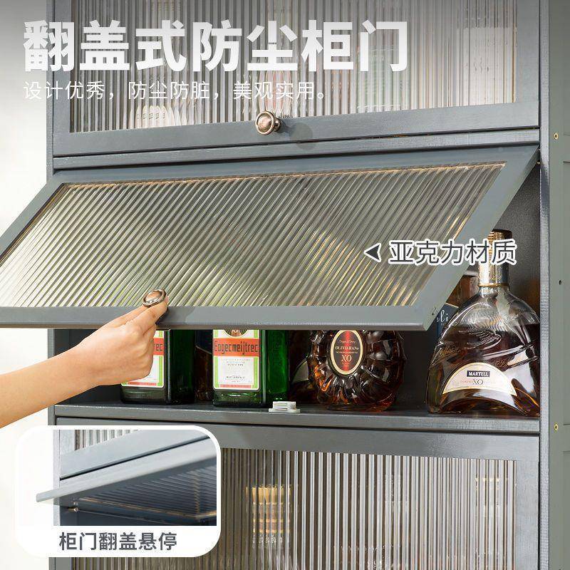 厨房架置24654物架落地具层餐边柜橱柜置柜碗架碗多柜物收纳柜餐