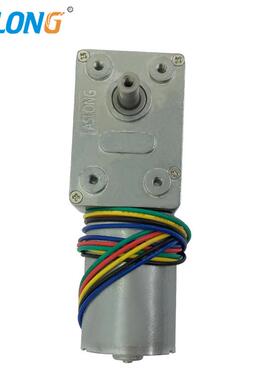 GY-28YA8无刷直J流涡杆减速手电机大率正反转机器人臂微型马功达