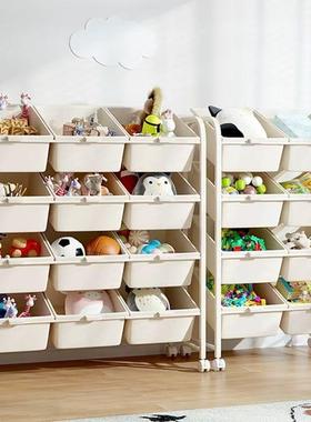 童玩具收架多儿层可移儿动置纳物架书架落F99MMSS6地客厅幼园储物