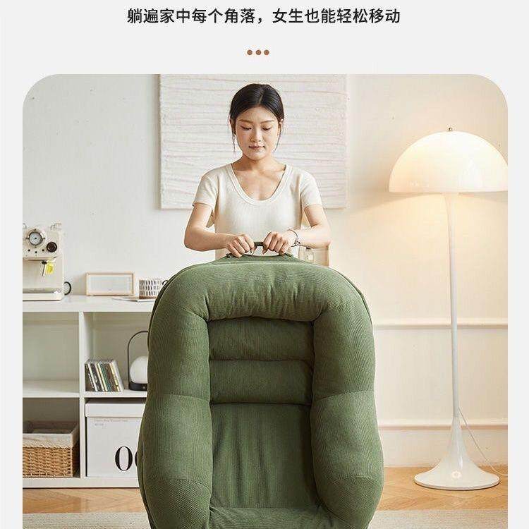 懒沙单榻榻米小户型人卧室客厅阳台法式窝窝复古沙UTV发发人椅