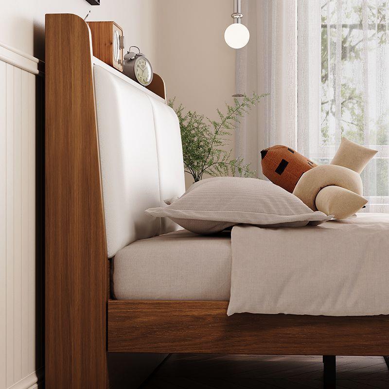 实木床18米双人床橡木家出用胶带软包1.5m租房床1m单TIX人.床出租