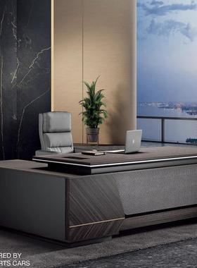 网红老桌板MH桌简约现办公商用办公室子桌时尚经理桌代办公桌椅组