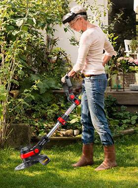 锂电割割草机修家用ODY除草机电电动打草机园林剪机充式灌机草坪