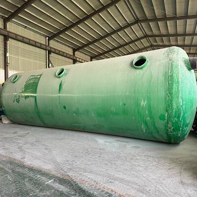 玻池JAK钢化粪璃池污水理处沉淀池隔油池地埋式缠绕三格化粪厂家