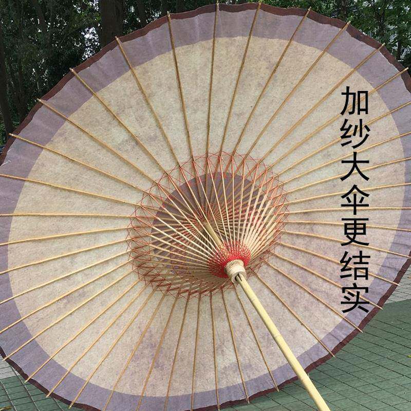 中式油纸伞大伞米仿户外水遮古阳2复古太阳庭院伞非遗ltao1021传