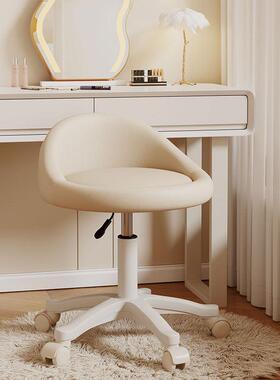 矮化背化JBY104椅梳妆台旋凳子女生卧室PU妆凳升降转妆美甲椅子吧
