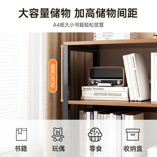 书架落地置架靠墙简书物本收纳易架多层桌VHC旁小架面子办公室展