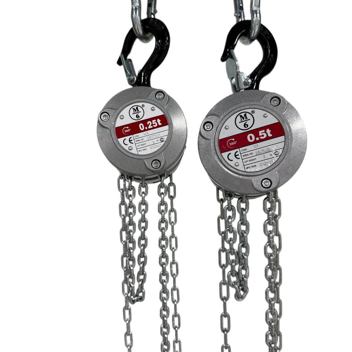 铝合金手拉葫芦迷你起重手拉葫芦手动葫芦微型家用0.25吨0.5吨