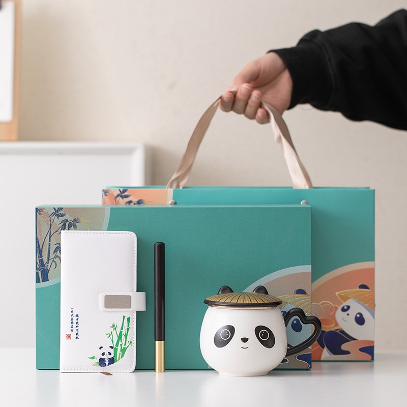 公司年会商务礼品套装LOGO企业周年会议活动实用简约纪念礼品