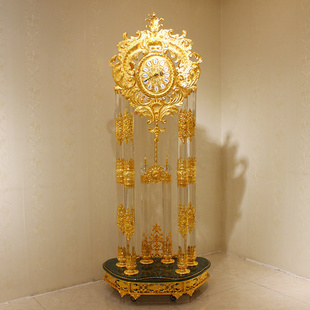 家用落地大铜钟新屋入伙客厅装饰大钟高档送上司领导新居大气礼品