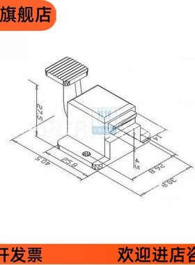 黄色 机架扣 te183 短咀 长咀l 卡扣 定位扣 探针配件 治具压扣