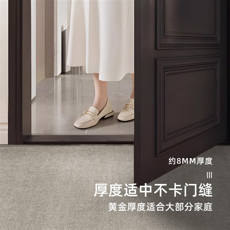 入户门地垫2025新款高级感进门口耐脏免洗脚垫可裁剪玄关防滑地毯