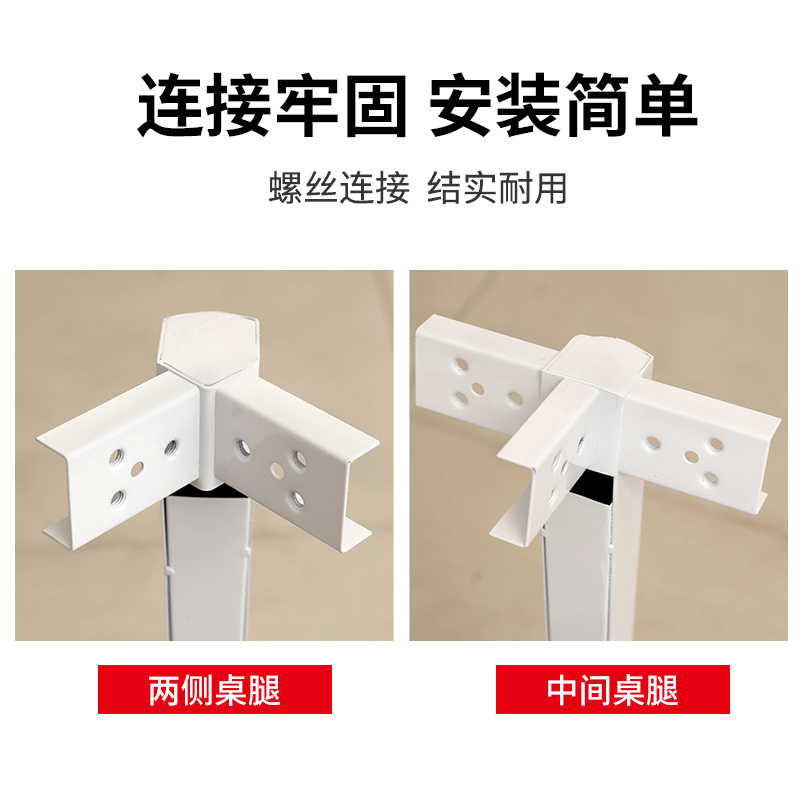 简约岩板瓷砖餐桌脚办公桌架子金属支撑底座书桌脚吧台不锈钢桌腿