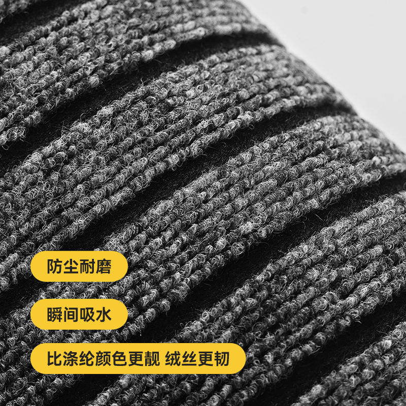 厨房地垫吸水防滑防油可擦免洗耐脏脚垫家用入户门垫进门门口地毯