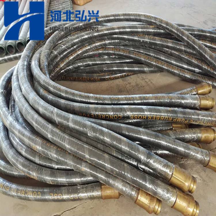 喷浆机橡胶软管 DN80*5000细石砂浆泵胶管