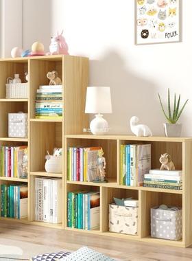 GZ120302黑色格子柜书书柜自由组合落架收地质家用纳置物柜储物柜