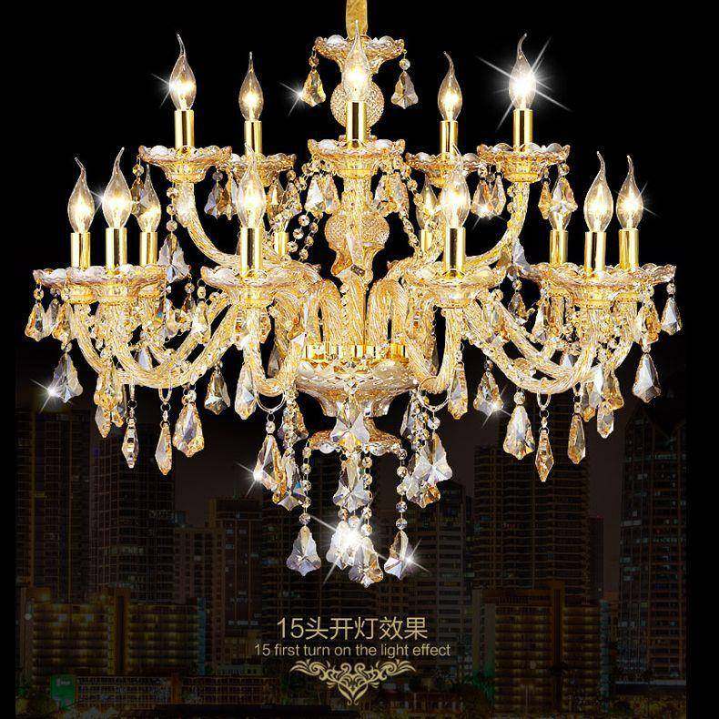 欧式网红晶吊灯客厅房婚礼卧水室餐591厅房间书轻奢家用晶法式水,家装灯饰光源,智能吊灯,淘宝优惠券,粉丝福利购,淘宝优惠卷
