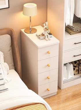 极型窄床头柜CTG0209小简约现代用卧室收纳柜简易置物架边窄床夹