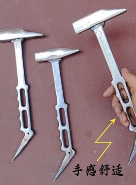 辉辉木一体铝膜工具全铝模锤锤子防滑铝FFQ模套子吕模铁锤铝大全