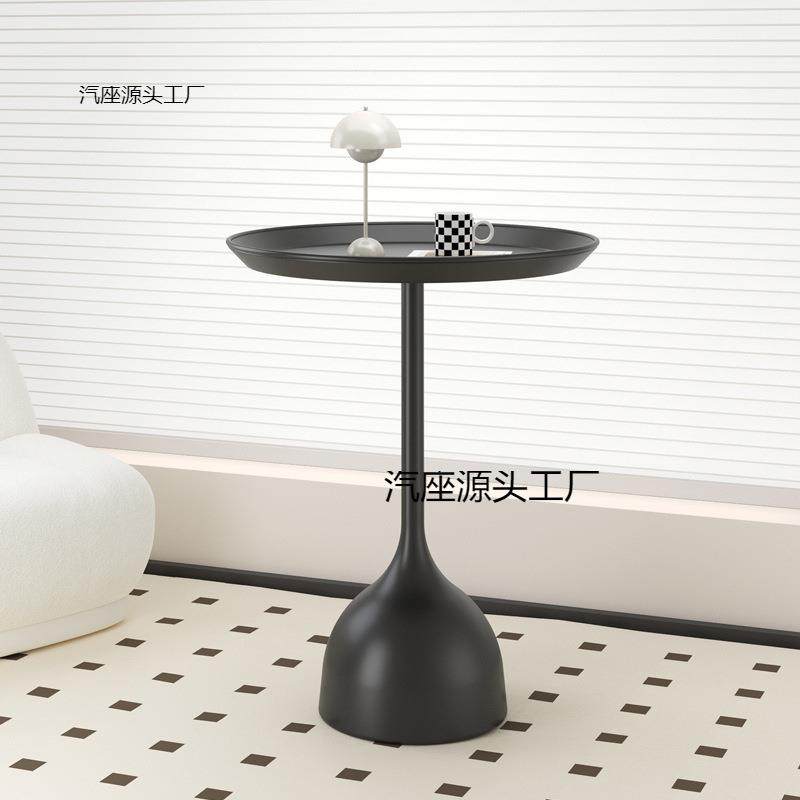 网红边几你茶几代简约小圆沙发现边几床头TH03置物桌迷铁艺床头桌