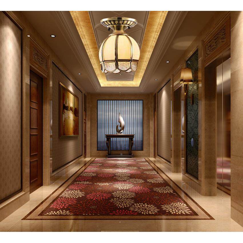 欧式全吸顶灯小吸端顶灯玄关明灯阳台灯过道铜走廊eb41灯全铜高装