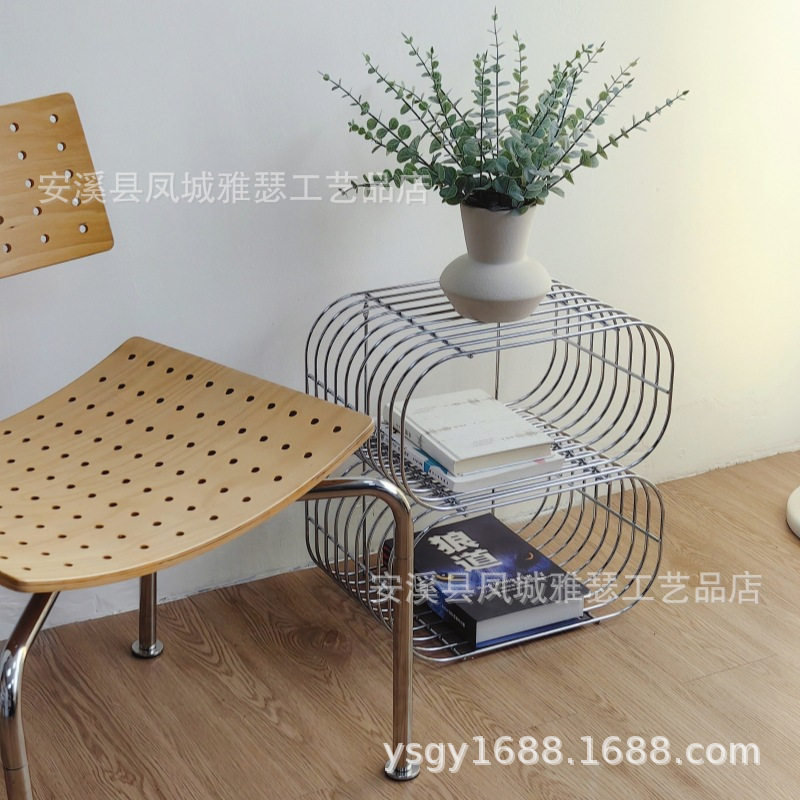 线条边几墙上角几置物架卧室床头壁挂房间装饰品创意墙面展示架
