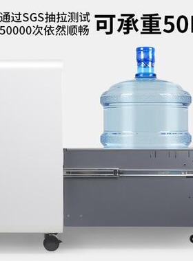 跨款境新现代办公室桌下活动柜带钢抽屉纳可移动收带锁制矮HC-ZXH