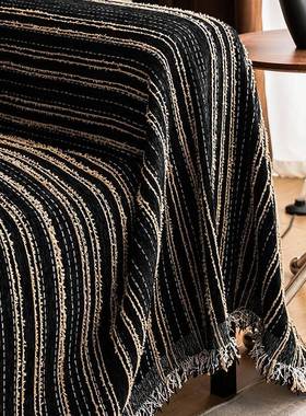 轻奢现巾代雪尼尔沙盖布沙四季通用发感2NDO024新款发套罩沙发毯