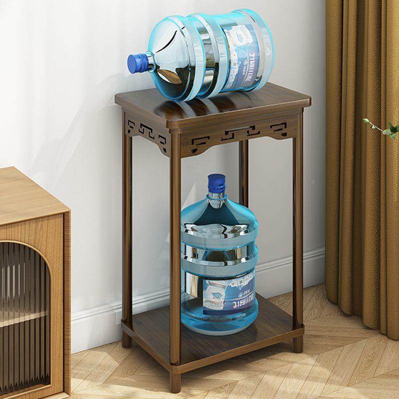 实木花易盆厅落地式吊兰架仿古花几中式阳台架花架花架客子简室内