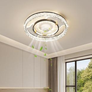 客厅顶风18扇灯灯2025新摇款简约可头一体吸大厅主卧室餐厅吸顶灯