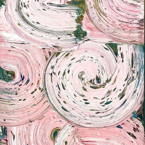 顺丰纯手油画《引力》奶画油风客厅装绘饰玄关抽象NZY挂肌理画