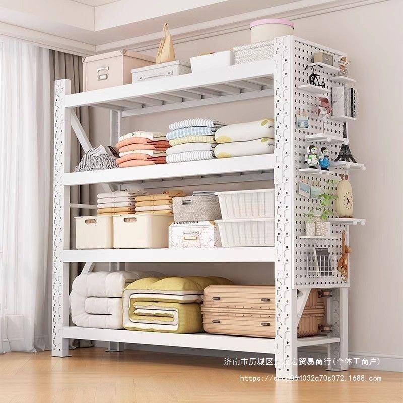 加厚纳置物落地多层阳台铁VBX仓架库储物架地下室杂物下空式收架