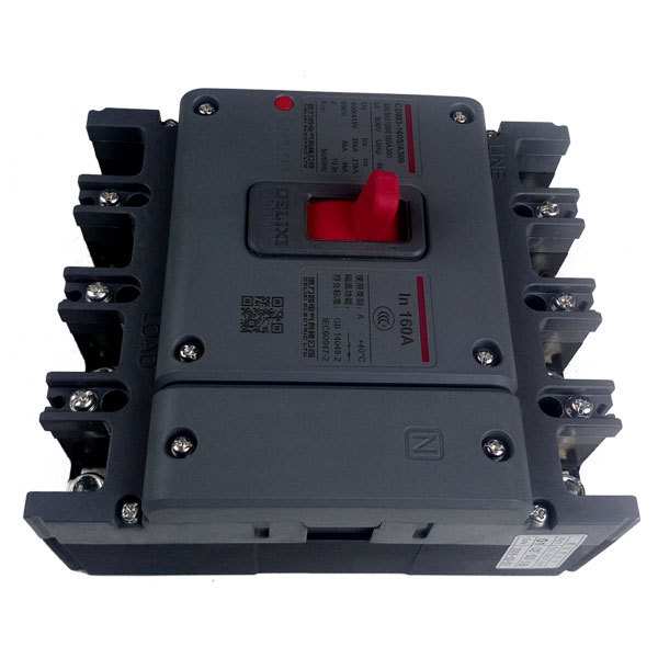 德力西塑壳断路器CDM3s-4300空气开关 4P空开 三相四线断路器