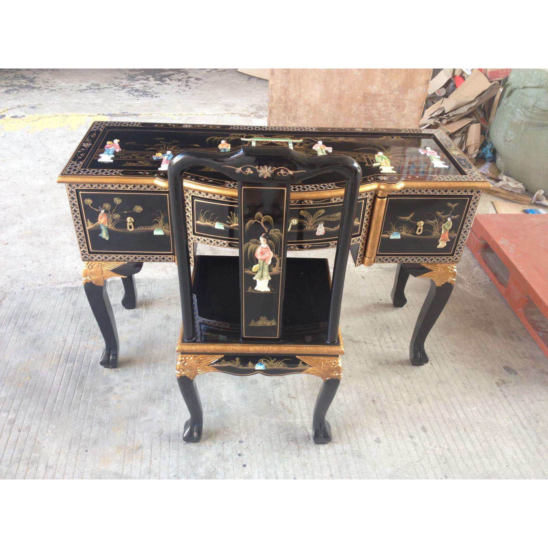 至高美皇家宫廷贝壳家具中式酒店书桌椅子组合高档办公桌工厂,电子元器件市场,其它元器件,淘宝优惠券,粉丝福利购,淘宝优惠卷