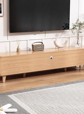 电视茶几组合家代用客厅小户型现简24114约新款柜落地可缩收纳储